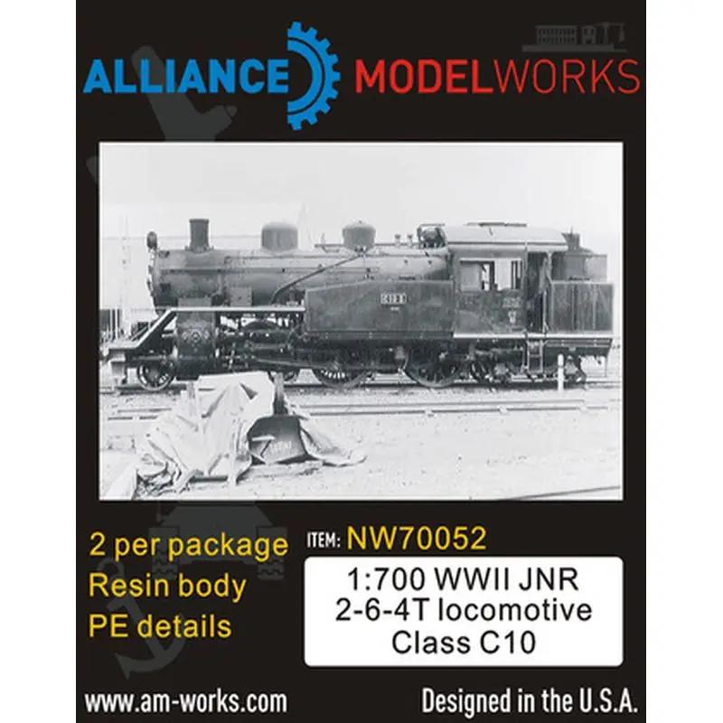 AM-WORKS NW70052 1/700 WWII JNR 2-6-4T   C10 (2 )-׷̵  Ʈ